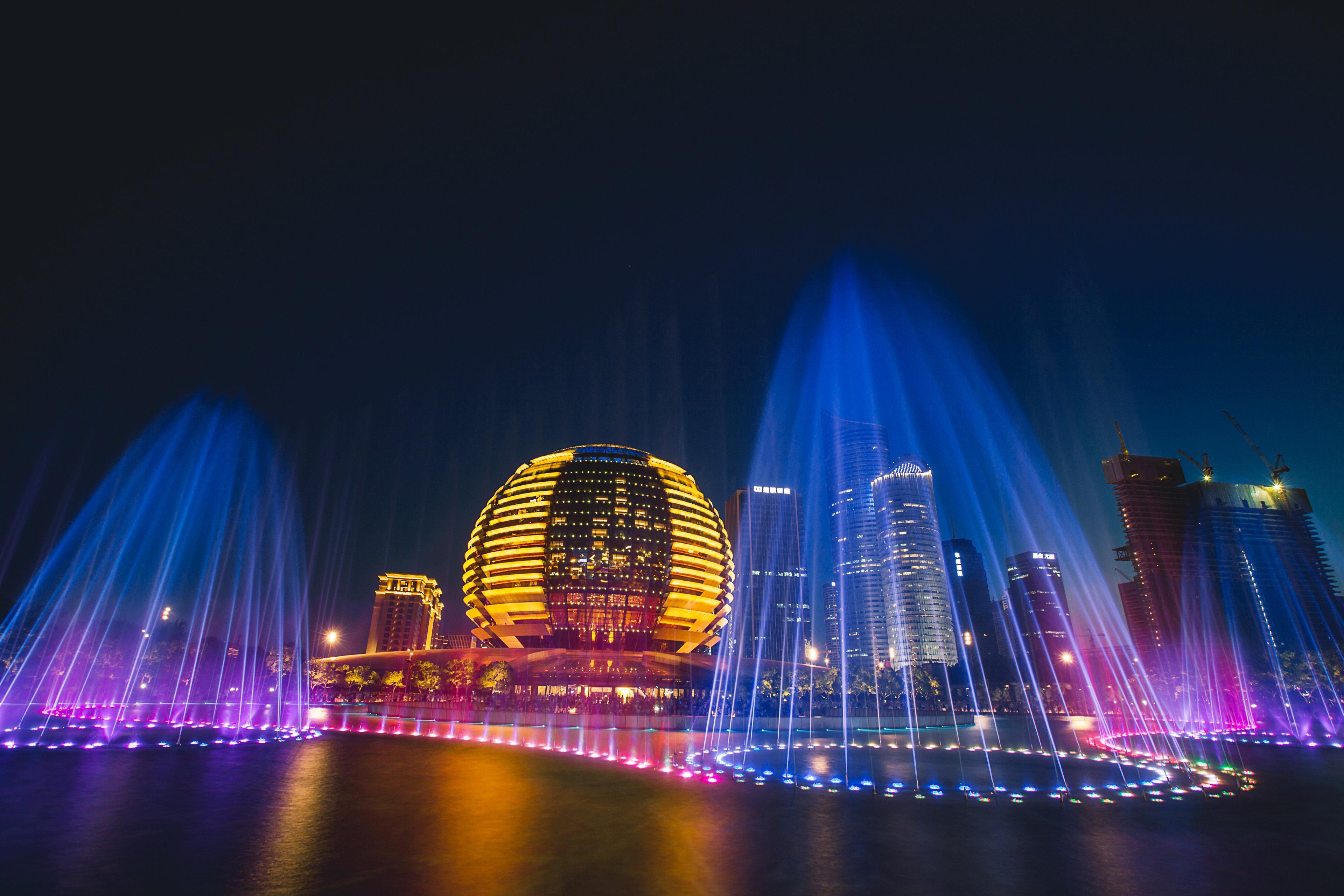Intercontinental Hangzhou Icc By Ihg Exterior foto